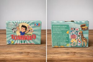 seslerle tombala (s–z) – dil ve konuşma gelişimini destekleyici eğitsel materyal