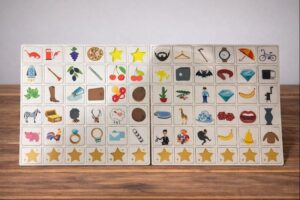 seslerle tombala (s–z) – dil ve konuşma gelişimini destekleyici eğitsel materyal